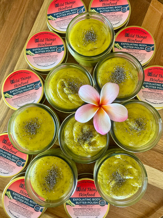 Exfoliating Moisturizing Body Butter Polish Scrub