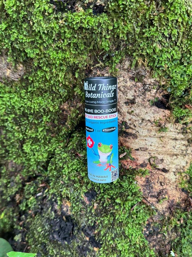 Wild Thingz Botanicals Bye-Bye Boo-Boos First-aid and Bite-Relief Rescue 1 oz Stick tube shot