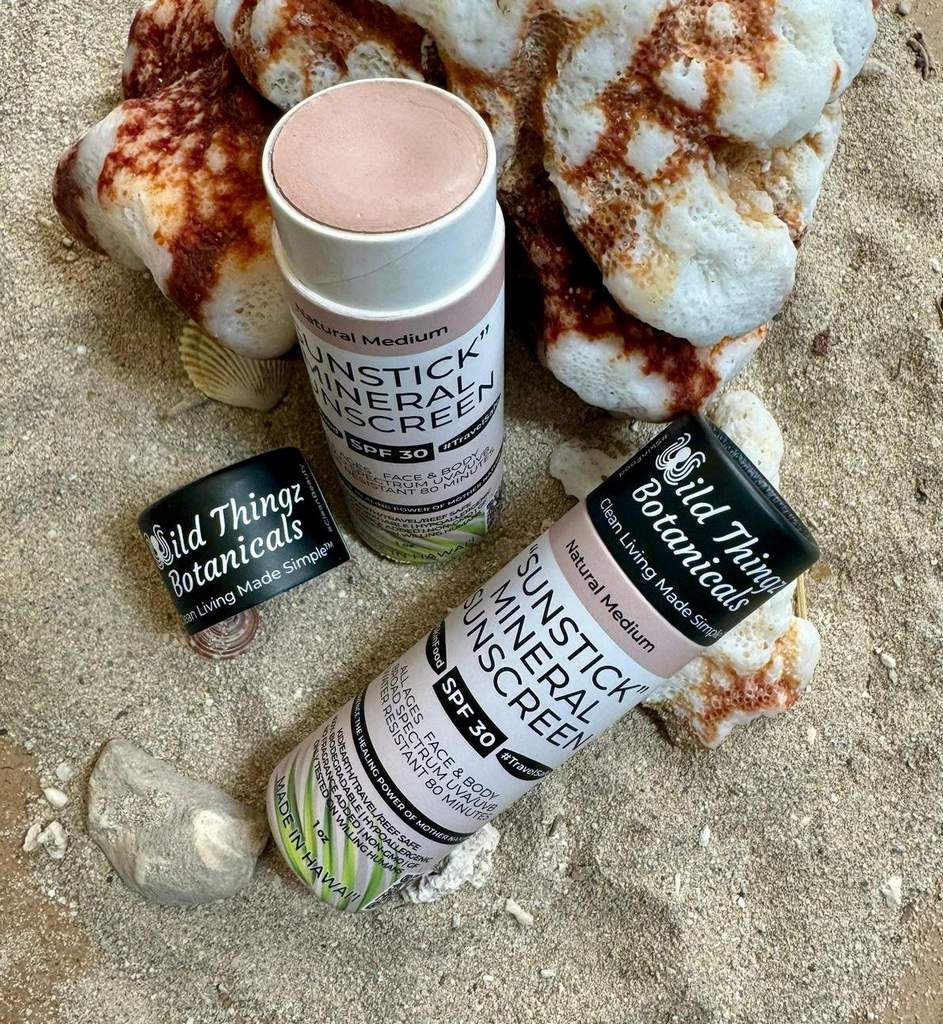 Sun Sticks Fun Sticks! Reef Safe Broad Spectrum Mineral Sunsticks in 5 Colors!