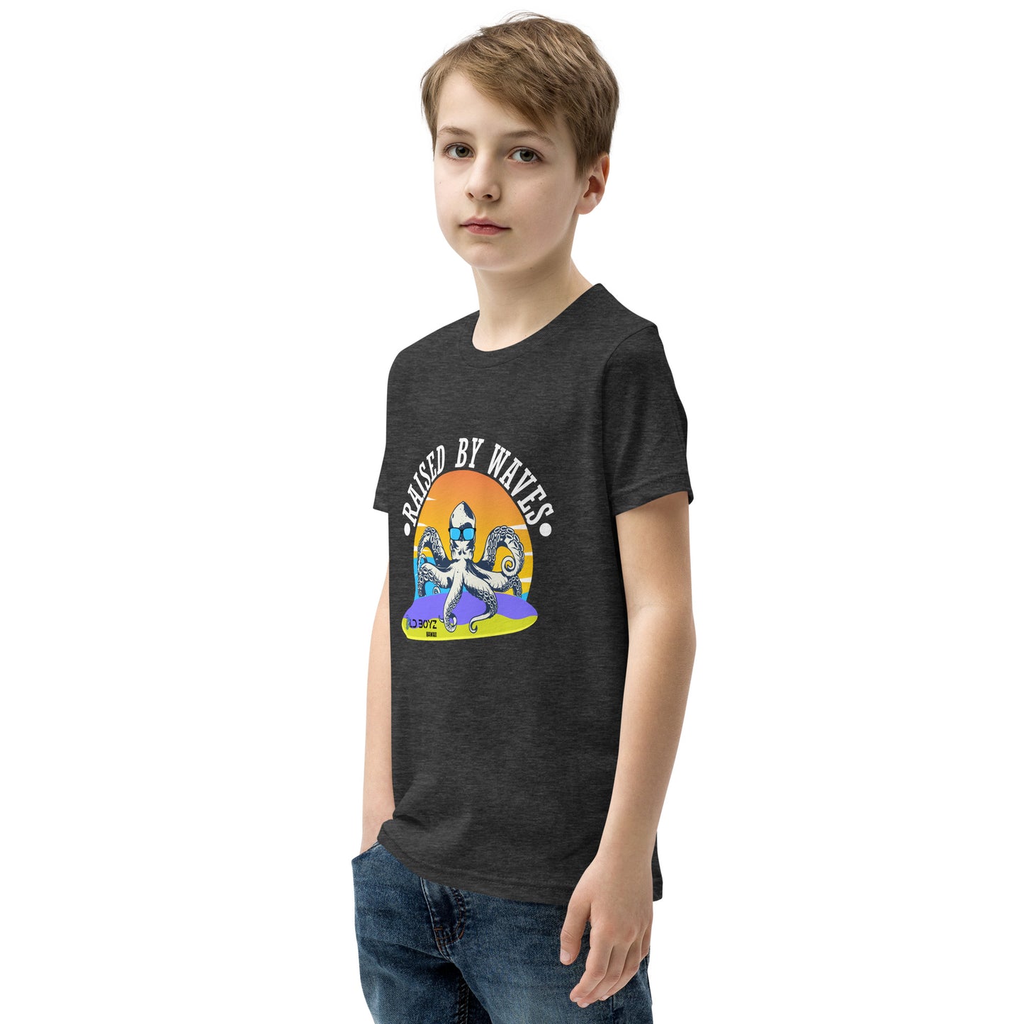 Raised By Waves Youth Short Sleeve T-Shirt