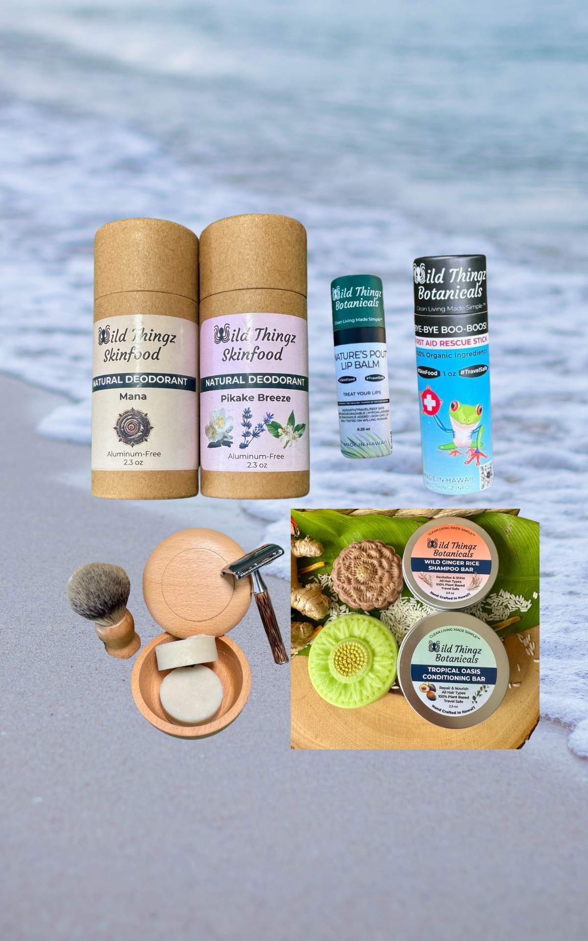 Wild Thingz Skinfood personal care essentials