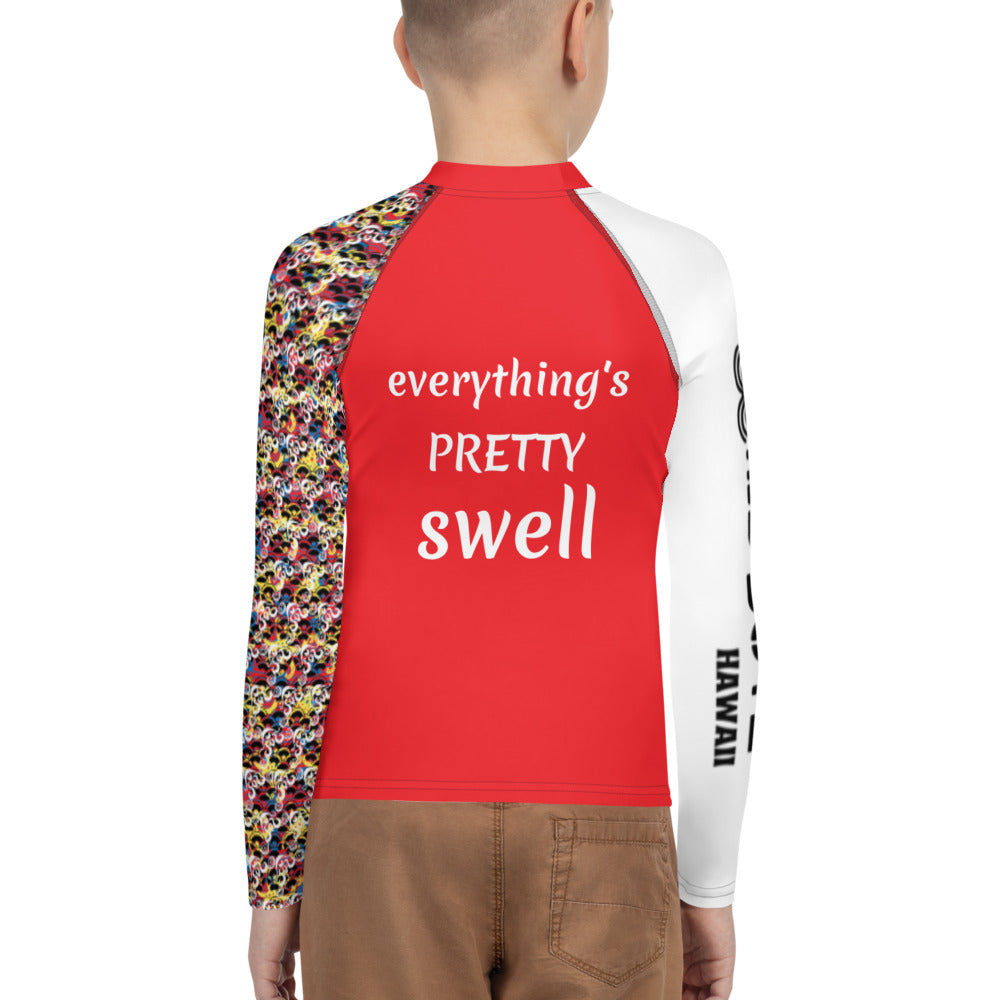 『Everything's Pretty SWELL』 ユースボーイズ サーフラッシュガード