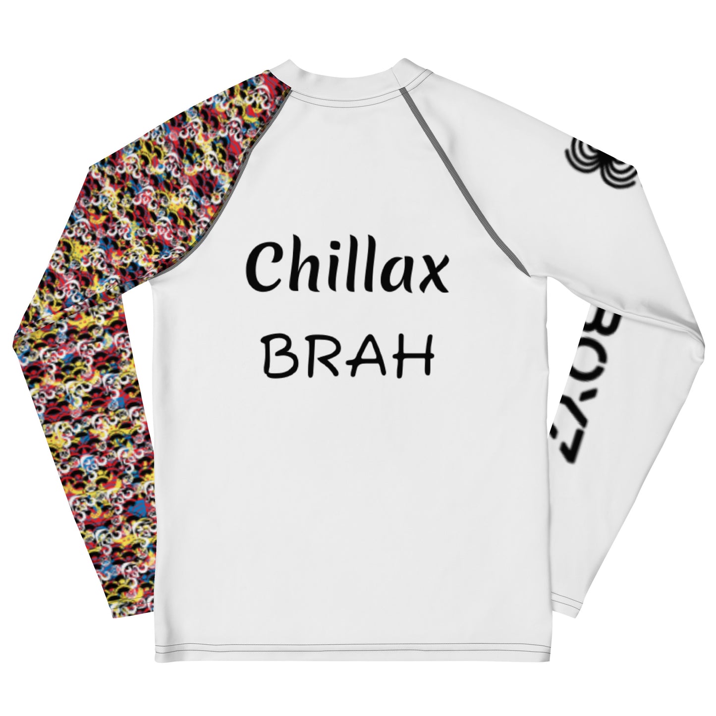 「Chillax Brah」ユースボーイズサーフレッシュガード（ホワイト）